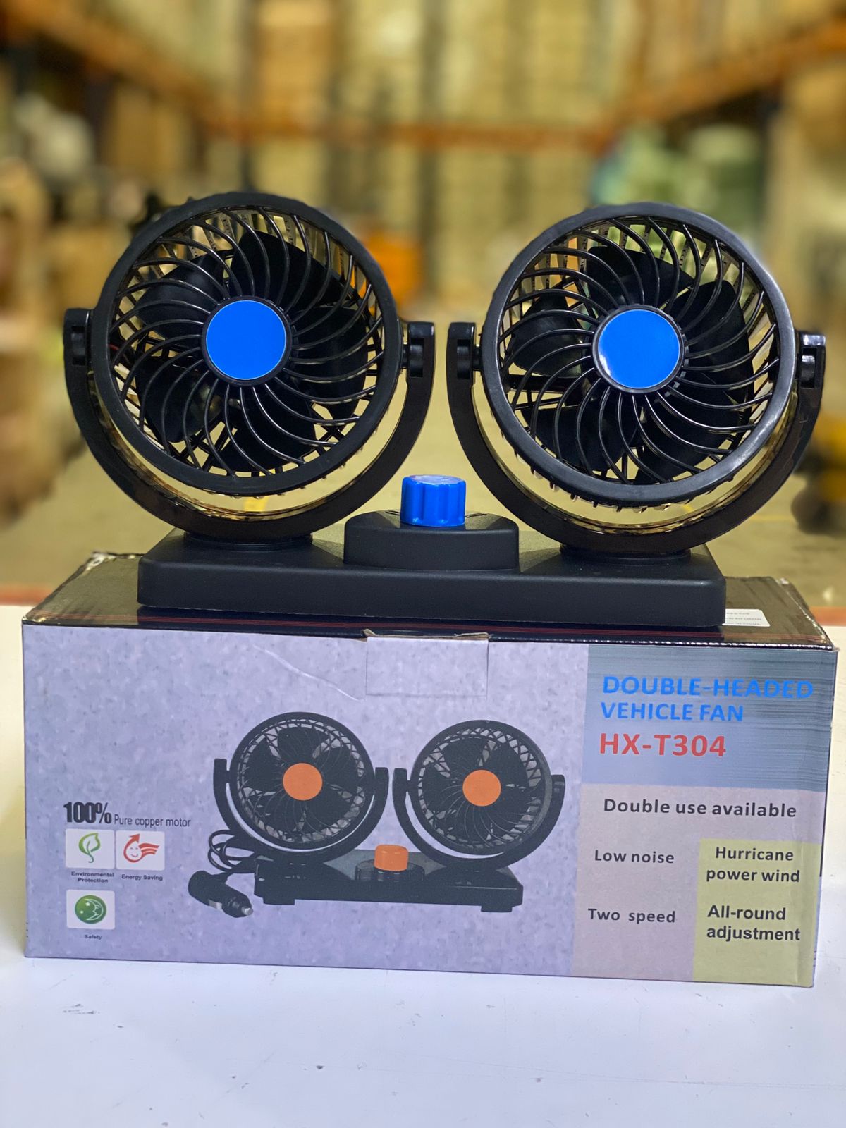 Miniatura 4 de VENTILADOR DOBLE PARA COCHE